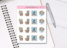 Load image into Gallery viewer, L_055  Happy Mail | Lottie Stickers | Planner Stickers
