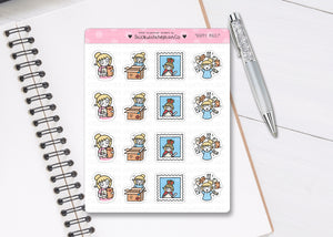 L_055  Happy Mail | Lottie Stickers | Planner Stickers