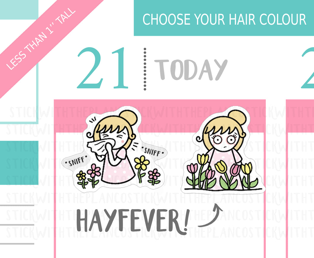 L_056  Hayfever | Lottie Stickers | Planner Stickers