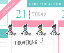 Load image into Gallery viewer, L_058 Hoovering | Lottie Stickers | Planner Stickers
