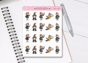 L_052 Wizarding World | Lottie Stickers | Planner Stickers