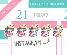Load image into Gallery viewer, L_231 Instagram Tracker | Lottie Stickers | Planner Stickers
