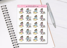 Load image into Gallery viewer, L_061 Ironing | Lottie Stickers | Planner Stickers
