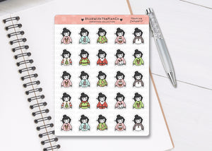 CL_017 Festive Jumpers | Lottie Stickers | Festive Planner Stickers