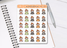 Load image into Gallery viewer, FL_012 Spooky Jumpers | Lottie Stickers | Autumn/Fall and Halloween Planner Stickers
