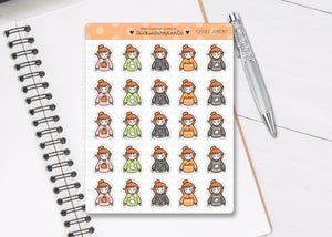 FL_012 Spooky Jumpers | Lottie Stickers | Autumn/Fall and Halloween Planner Stickers