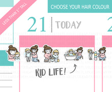 Load image into Gallery viewer, L_219 Kid Life (Boy) | Lottie Stickers | Planner Stickers
