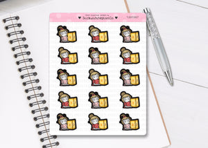 L_063 Lanterns | Lottie Stickers | Planner Stickers