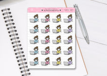 Load image into Gallery viewer, L_064 Laptop | Lottie Stickers | Planner Stickers
