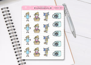 L_065 Laundry | Lottie Stickers | Planner Stickers