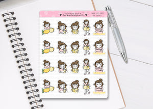 L_193 When Life Gives You Lemons | Lottie Stickers | Planner Stickers