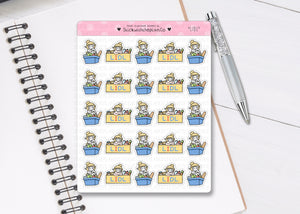 L_224 Food Shopping (UK Supermarkets Pt 5) | Lottie Stickers | Planner Stickers