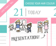 Load image into Gallery viewer, L_072 Meetings and Presentations | Lottie Stickers | Planner Stickers
