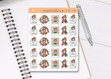 Load image into Gallery viewer, FL_009 Autumn Memories | Lottie Stickers | Autumn/Fall and Halloween Planner Stickers
