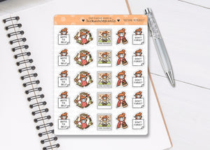 FL_009 Autumn Memories | Lottie Stickers | Autumn/Fall and Halloween Planner Stickers