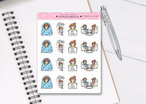 L_073 Mental Health Day | Lottie Stickers | Planner Stickers