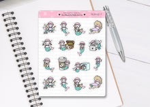 Load image into Gallery viewer, L_074 Mermaid Sampler | Lottie Stickers | Planner Stickers
