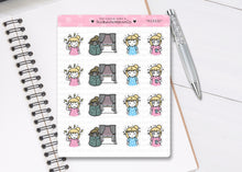 Load image into Gallery viewer, L_075 Migraine | Lottie Stickers | Planner Stickers
