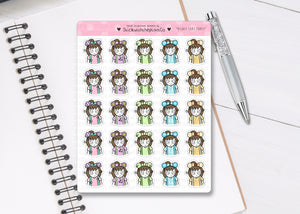 L_187 Mouse Ears (Part Three) | Lottie Stickers | Planner Stickers