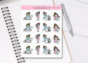 L_078 Mum Life PT One | Lottie Stickers | Planner Stickers