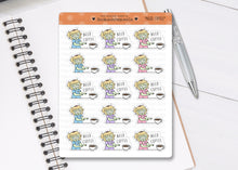 Load image into Gallery viewer, FL_020 Need Coffee (Zombie Edition) | Lottie Stickers | Autumn/Fall and Halloween Planner Stickers
