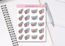 Load image into Gallery viewer, L_232 Break from Screen Time | Lottie Stickers | Planner Stickers
