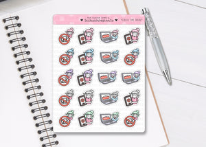 L_232 Break from Screen Time | Lottie Stickers | Planner Stickers