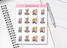 Load image into Gallery viewer, L_017 Chicken Nugget Life | Lottie Stickers | Planner Stickers
