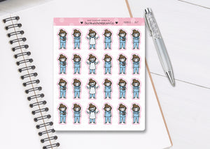 L_084 Nurse | Lottie Stickers | Planner Stickers