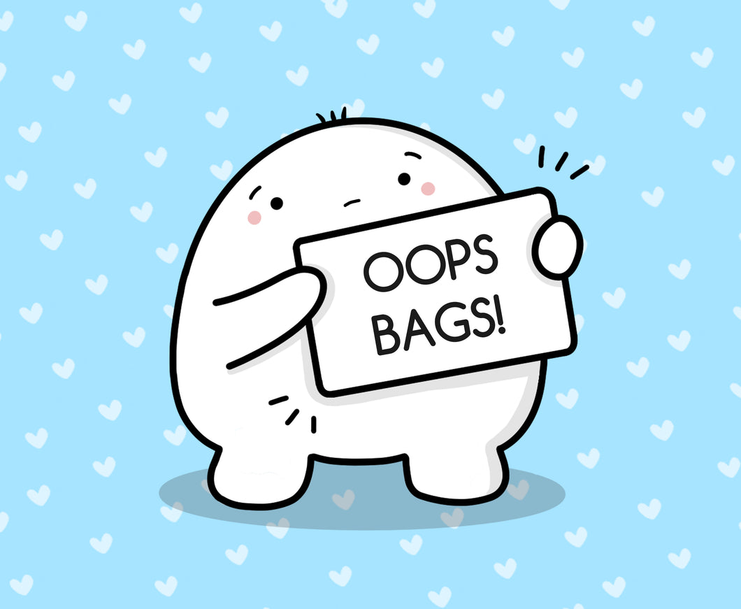 Oops Bags - 5 or 10 Assorted Sheets per Bag