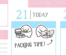 Load image into Gallery viewer, S_169 Squidge Loves Packing | Squidge Stickers | Planner Stickers
