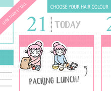 Load image into Gallery viewer, L_210 Packing Lunch | Lottie Stickers | Planner Stickers
