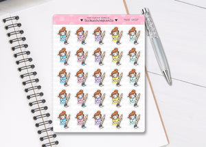 L_204 Paint Brush | Lottie Stickers | Planner Stickers