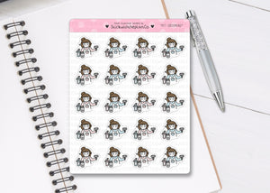 L_216 Pet Grooming | Lottie Stickers | Planner Stickers