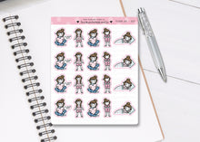 Load image into Gallery viewer, L_093 Pyjama Day | Lottie Stickers | Planner Stickers
