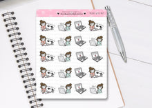 Load image into Gallery viewer, L_095 Plan With Me | Lottie Stickers | Planner Stickers
