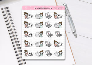 L_095 Plan With Me | Lottie Stickers | Planner Stickers