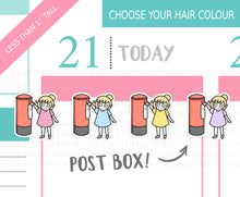 Load image into Gallery viewer, L_189 Post Box/Mail Box | Lottie Stickers | Planner Stickers
