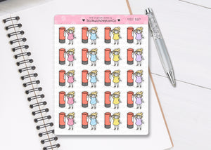 L_189 Post Box/Mail Box | Lottie Stickers | Planner Stickers