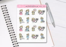 Load image into Gallery viewer, L_096 Pregnancy Sampler | Lottie Stickers | Planner Stickers
