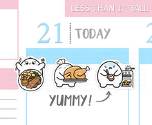 Load image into Gallery viewer, S_126 Squidge Loves Roast Dinners | Squidge Stickers | Planner Stickers
