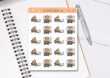 Load image into Gallery viewer, FL_018 Scary Movie | Lottie Stickers | Autumn/Fall and Halloween Planner Stickers
