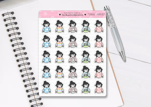 L_235 Spring Jumpers | Lottie Stickers | Planner Stickers