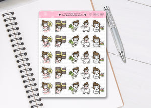 L_237 St Davids Day | Lottie Stickers | Planner Stickers