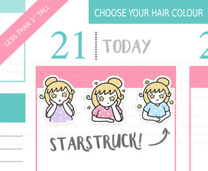 L_236 Starstruck | Lottie Stickers | Planner Stickers