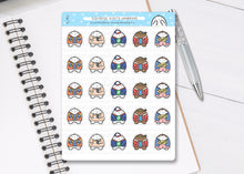 Load image into Gallery viewer, S_142 Squidge Visits Hawkins | Squidge Stickers | Planner Stickers
