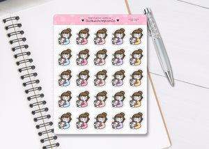 L_242 TikTok Tracker | Lottie Stickers | Planner Stickers