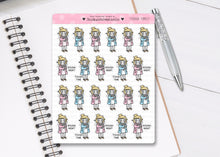 Load image into Gallery viewer, L_119 Tough Time With Baby | Lottie Stickers | Planner Stickers
