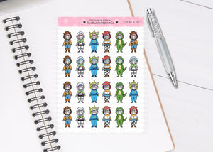 L_120 You're a Toy Dress Up | Lottie Stickers | Planner Stickers