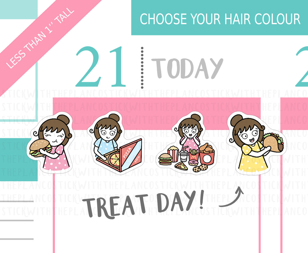 L_123 Treat Day | Lottie Stickers | Planner Stickers